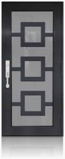 Single Bronze № 02 — decorative door panel design TD-SD-B02