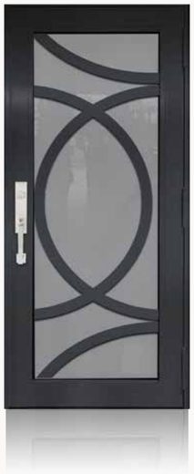 Single Bronze № 04 — decorative door panel design TD-SD-B04