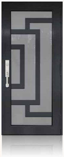 Single Bronze № 05 — decorative door panel design TD-SD-B05