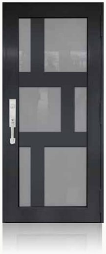 Single Bronze № 08 — decorative door panel design TD-SD-B08