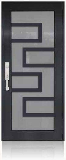 Single Bronze № 28 — decorative door panel design TD-SD-B28