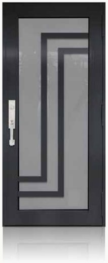 Single Bronze № 35 — decorative door panel design TD-SD-B35