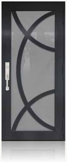 Single Bronze № 36 — decorative door panel design TD-SD-B36