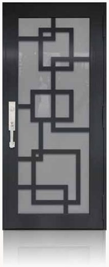 Single Bronze № 44 — decorative door panel design TD-SD-B44