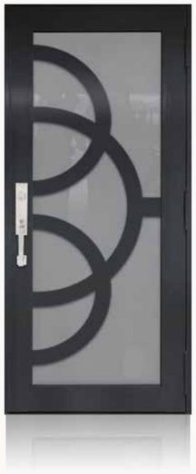Single Bronze № 49 — decorative door panel design TD-SD-B49