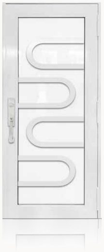 Single White № 23 — decorative door panel design TD-SD-W23