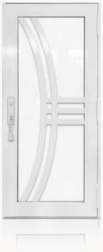 Single White № 60 — decorative door panel design TD-SD-W60