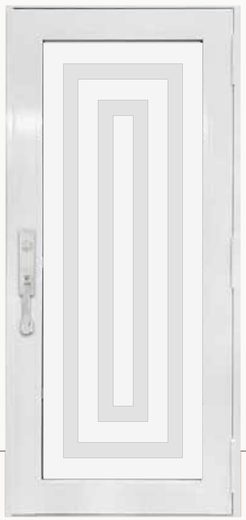Single White № 83 — decorative door panel design TD-SD-W83