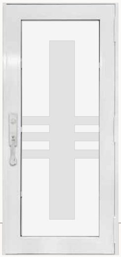 Single White № 94 — decorative door panel design TD-SD-W94