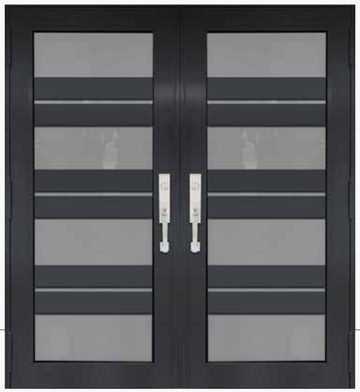 Double Bronze № 16 — decorative door panel design TD-DED-B16