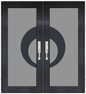 Double Bronze № 19 — decorative door panel design TD-DED-B19