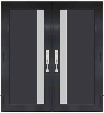 Double Bronze № 75 — decorative door panel design TD-DED-B75