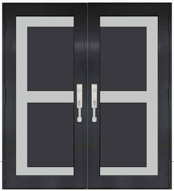 Double Bronze № 77 — decorative door panel design TD-DED-B77