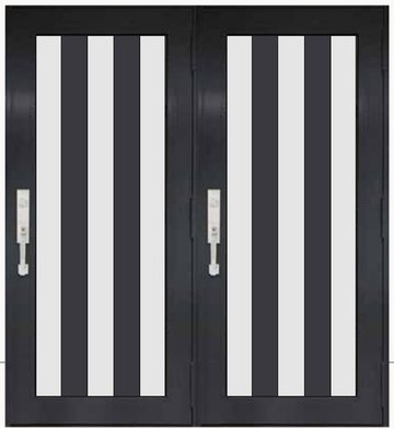 Double Bronze № 79 — decorative door panel design TD-DED-B79