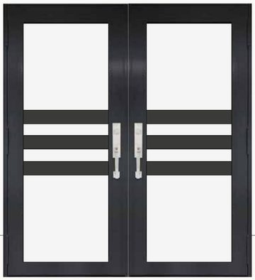 Double Bronze № 89 — decorative door panel design TD-DED-B89